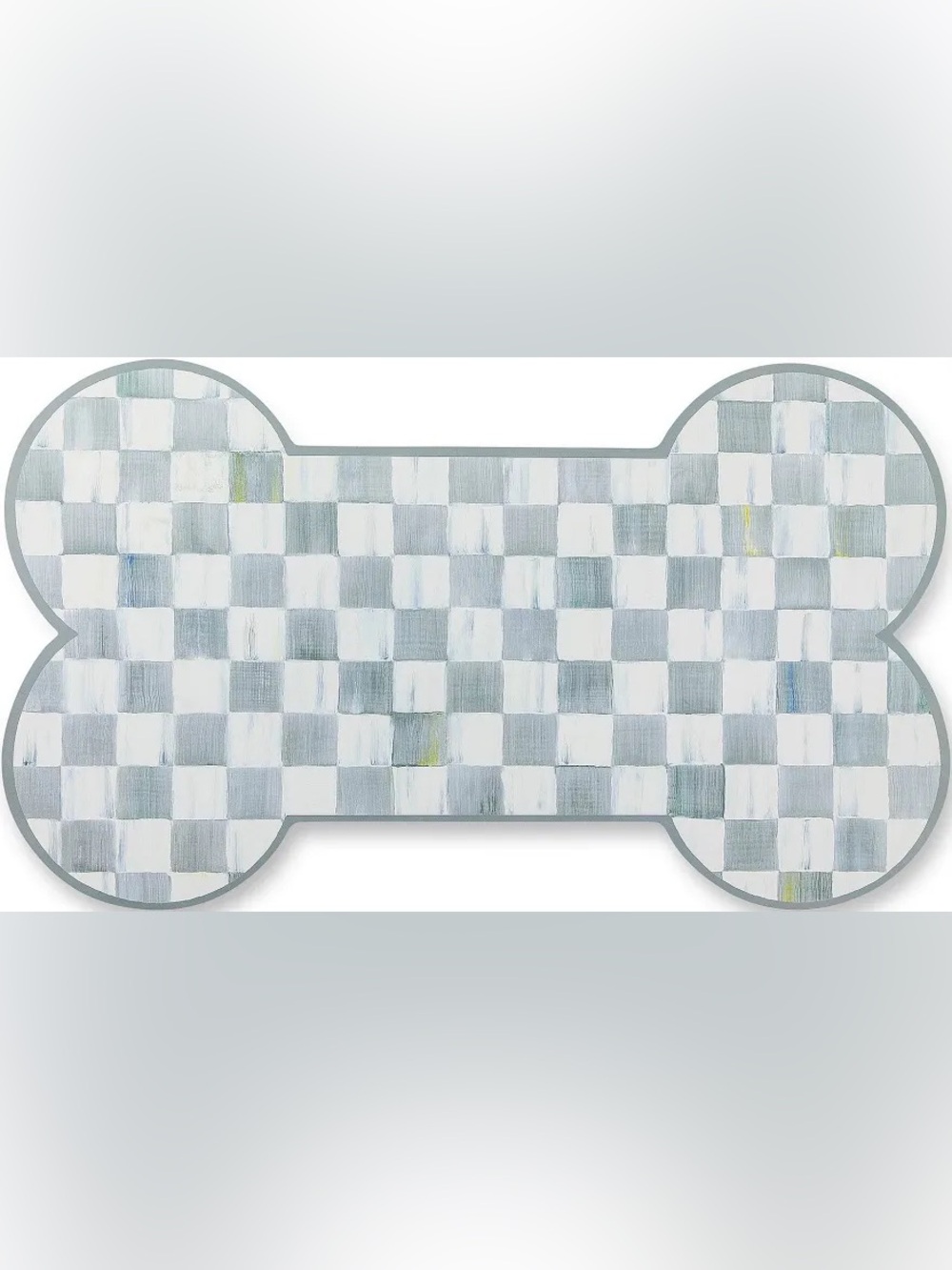 Mackenzie-Childs Sterling Check Pup Placemat